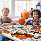 SPERINGEEN Thanksgiving Tablecloth Coloring Poster – Turkey Theme Kids Craft & Family Decor