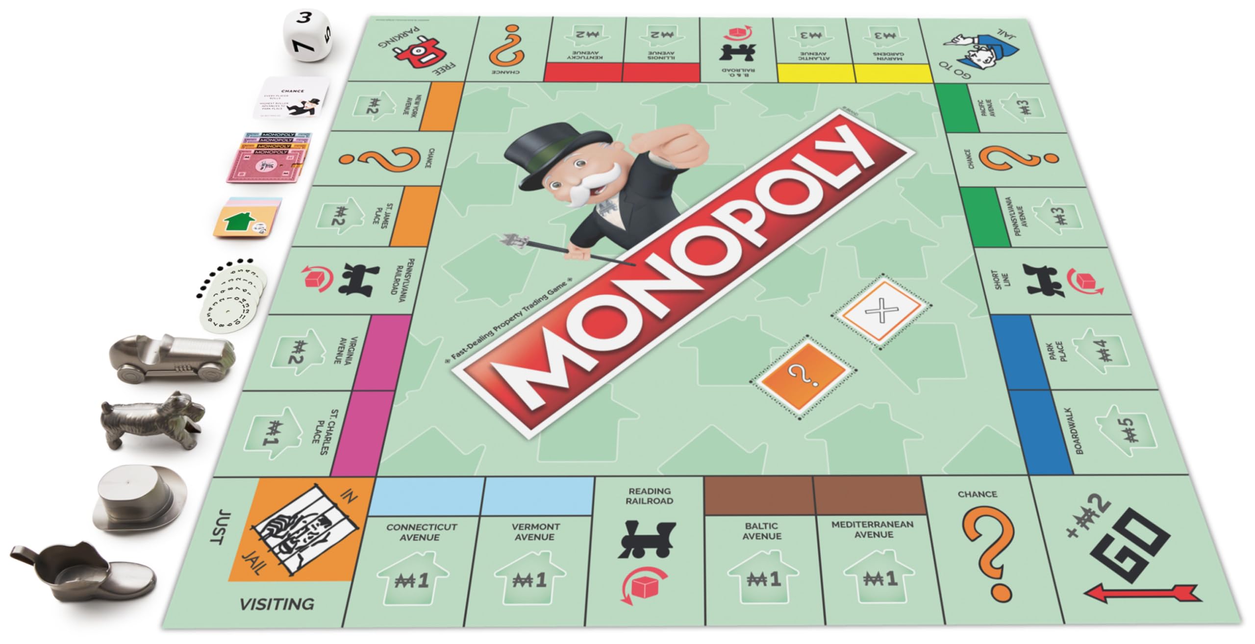 Spin Master Games Monopoly Giant Edition – Oversized Family Board Game for Indoor & Outdoor Play
