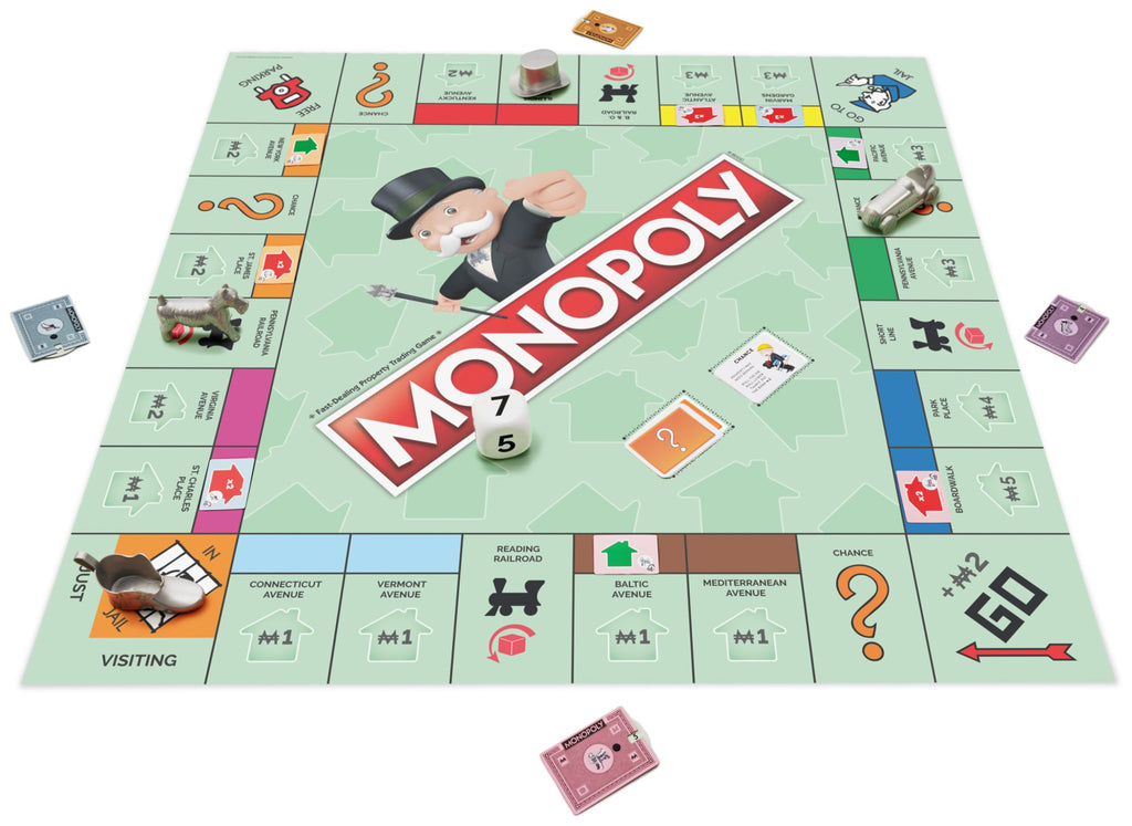 Spin Master Games Monopoly Giant Edition – Oversized Family Board Game for Indoor & Outdoor Play