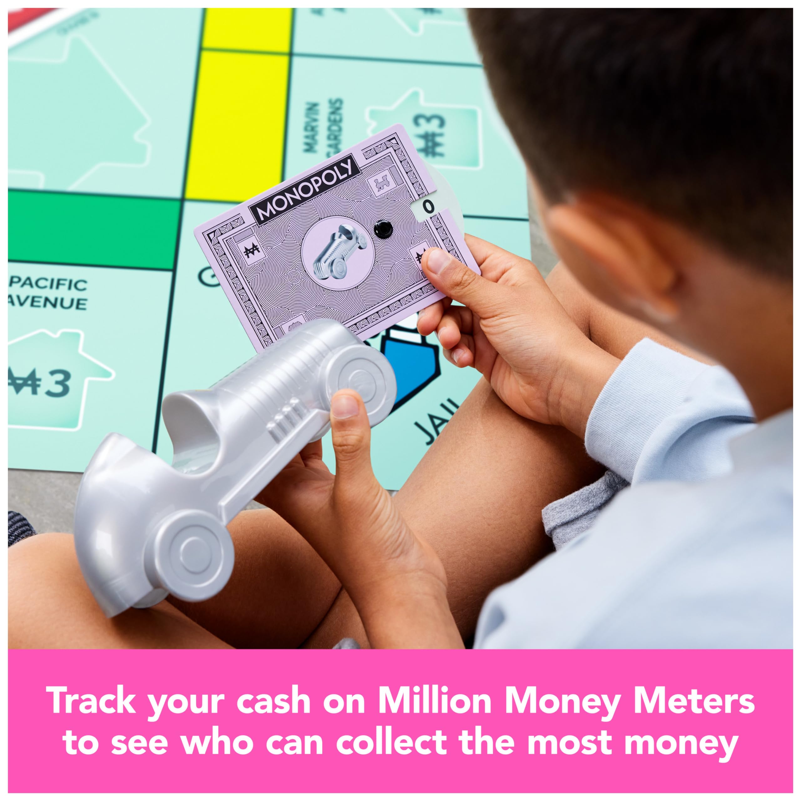 Spin Master Games Monopoly Giant Edition – Oversized Family Board Game for Indoor & Outdoor Play