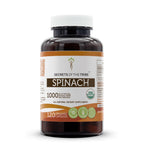 Secrets of the Tribe Spinach USDA Organic 120 Capsules, 1000 mg