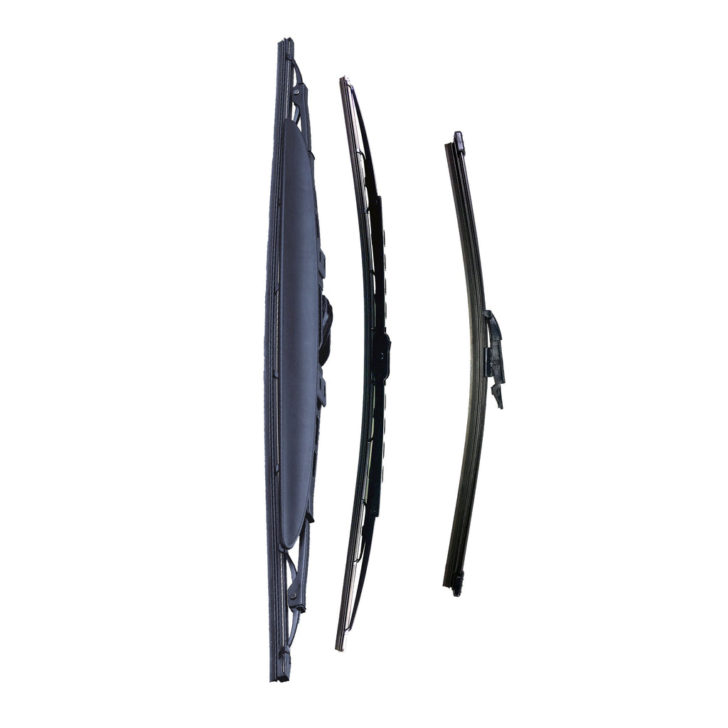 PORSCHE PANAMERA Hatchback Sep 2009 to Jul 2013 Wiper Blade Set - Easy Fit Video Tutorial