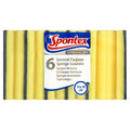 Spontex Specialist 6 Large Sponge Scourers