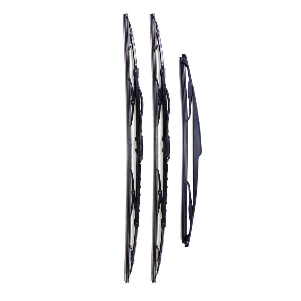 PEUGEOT 807 MPV Jun 2002 to Mar 2011 Wiper Blade Set - Easy Fit Video Tutorial