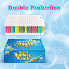 SpringFlower 200-Piece Mini Bubble Wands – Party Favors & Outdoor Fun
