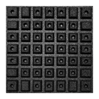 43mm Sprung PRO Rubber AntiShock Gym Flooring Tile
