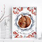 Xmas decorations hanging | Folk Christmas Decor