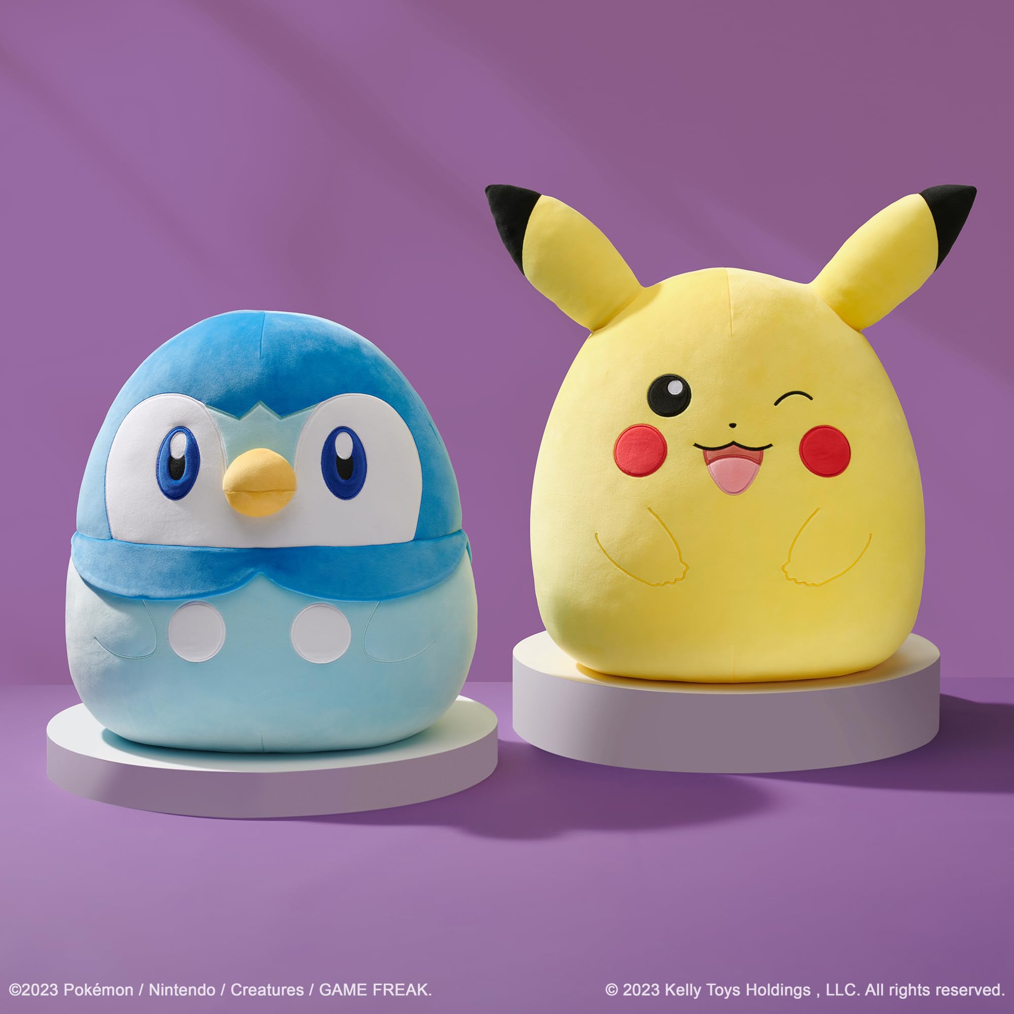 Squishmallows Pokemon 20-Inch Piplup Plush – Ultra-Soft Collectible Officially Licensed