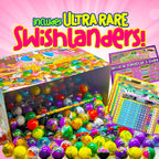SqwishLand Bulk Box Series 6 – 250 Mini Squishy Toys for Party Favors, Pencil Toppers, and Treasure Box Prizes