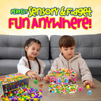 SqwishLand Bulk Box Series 6 – 250 Mini Squishy Toys for Party Favors, Pencil Toppers, and Treasure Box Prizes