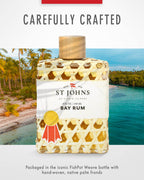 St. John Bay Rum Aftershave & Cologne – Virgin Islands Bay Leaf, 8 oz