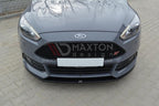 Maxton Design - FRONT SPLITTER V.2 FOCUS ST MK3 FACELIFT