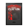 Jonny Clayton Signed Shirt Standard Frame