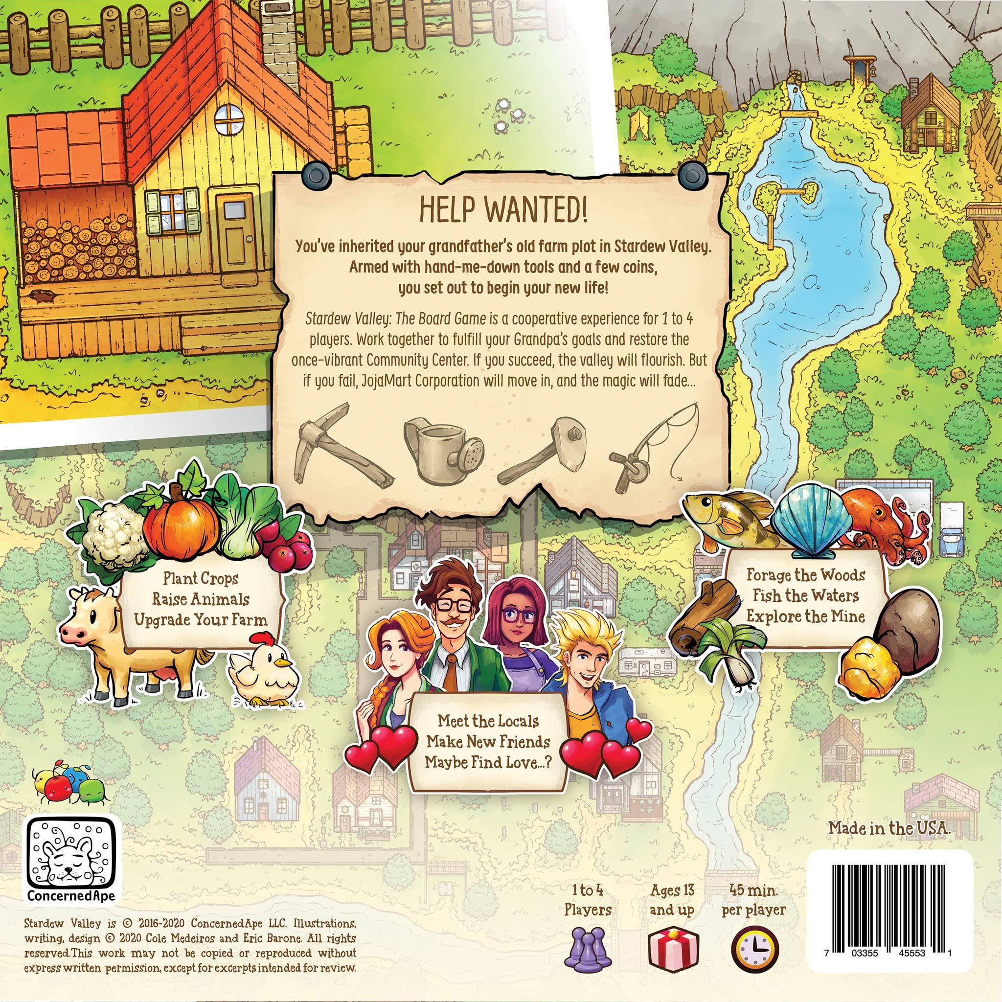 Stardew Valley: The Board Game – Cooperative Farming & Friendship