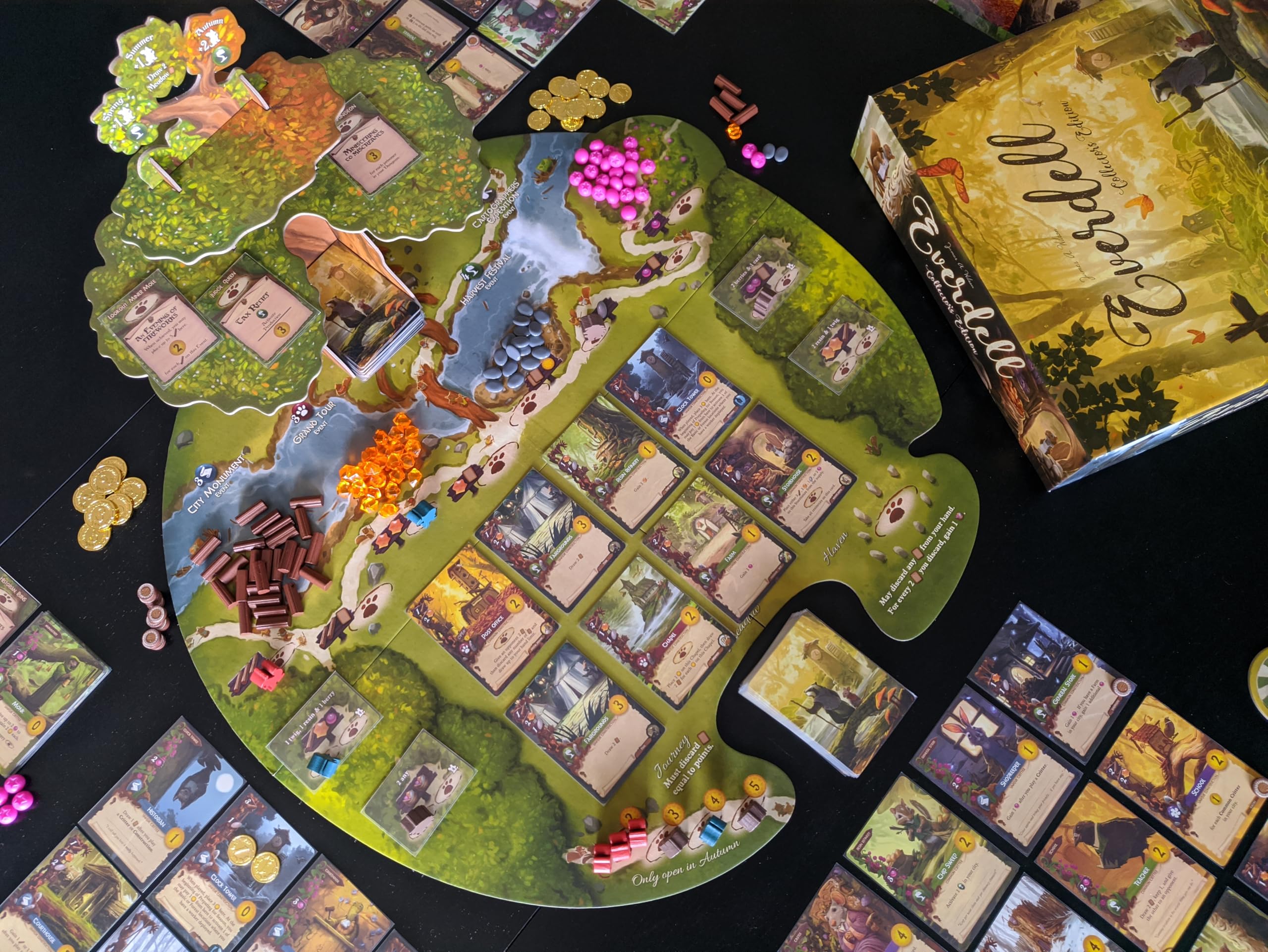 Everdell Board Game – Strategic Worker Placement & Tableau Building | Starling Games