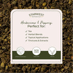 Starwest Botanicals Organic Goldenseal Root - 4 oz Pouch, Hydrastis canadensis