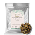 Starwest Botanicals Bio-Kamillenblüten ganz – 450-g-Beutel, koscher, gentechnikfrei, aus Ägypten