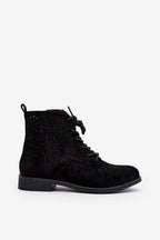 Step in style Women's boots made of eco-suede