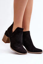 Step in style women's eco-suede boots
