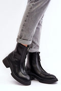 Step in style Women's flat heel boots