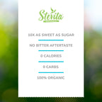 Stevita Organic Stevia – 16 oz (908 Servings) | Sugar-Free All-Natural Sweetener