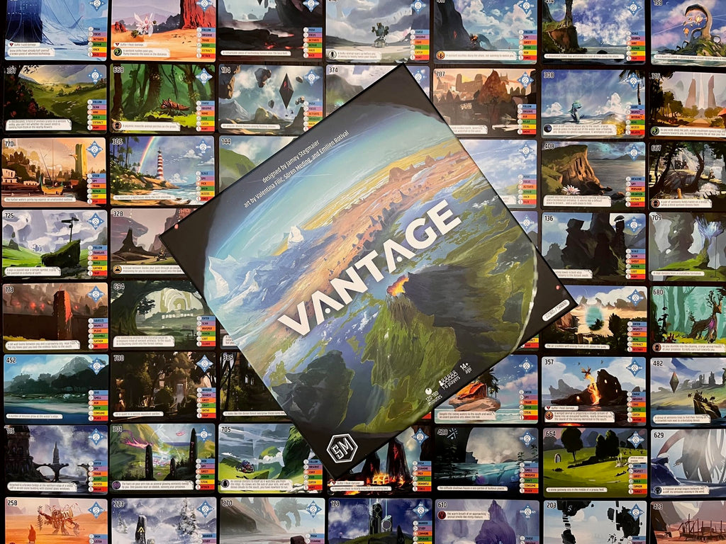 Stonemaier Games Vantage — Cooperative Planet Exploration Board Game