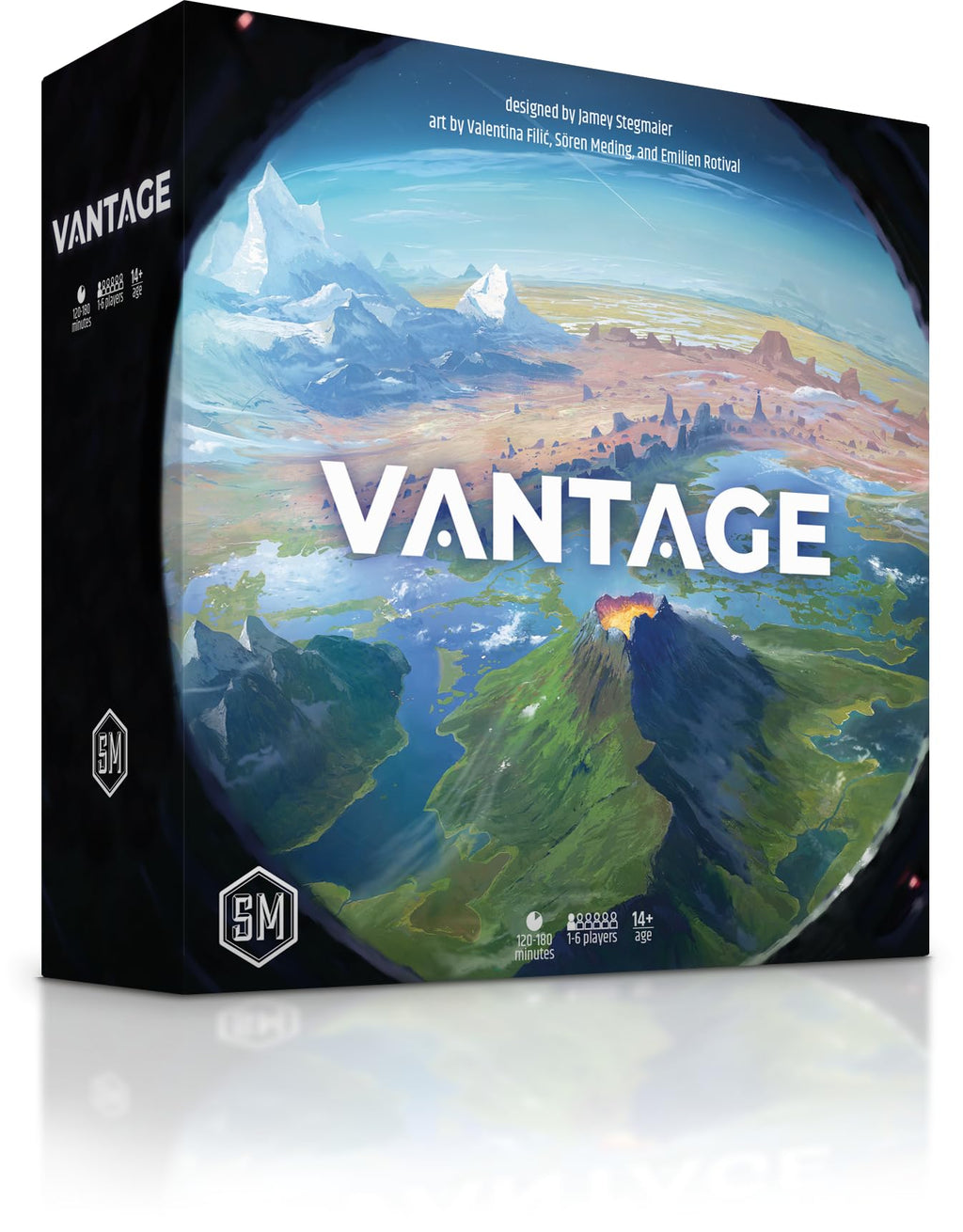 Stonemaier Games Vantage — Cooperative Planet Exploration Board Game
