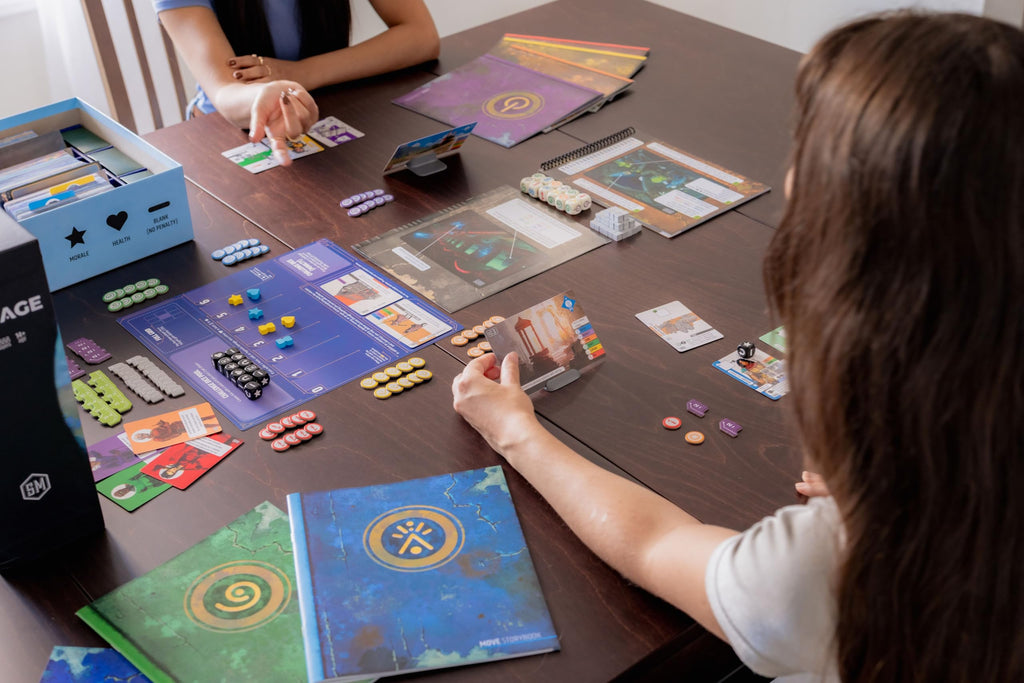 Stonemaier Games Vantage — Cooperative Planet Exploration Board Game