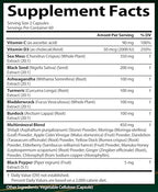 Sea Moss + Black Seed Oil Capsules with Ashwagandha & Ginger – Organic Multimineral Sea Moss (120 Capsules) USA
