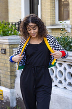 The Breastfeeding Jumpsuit - Classic Cotton Black