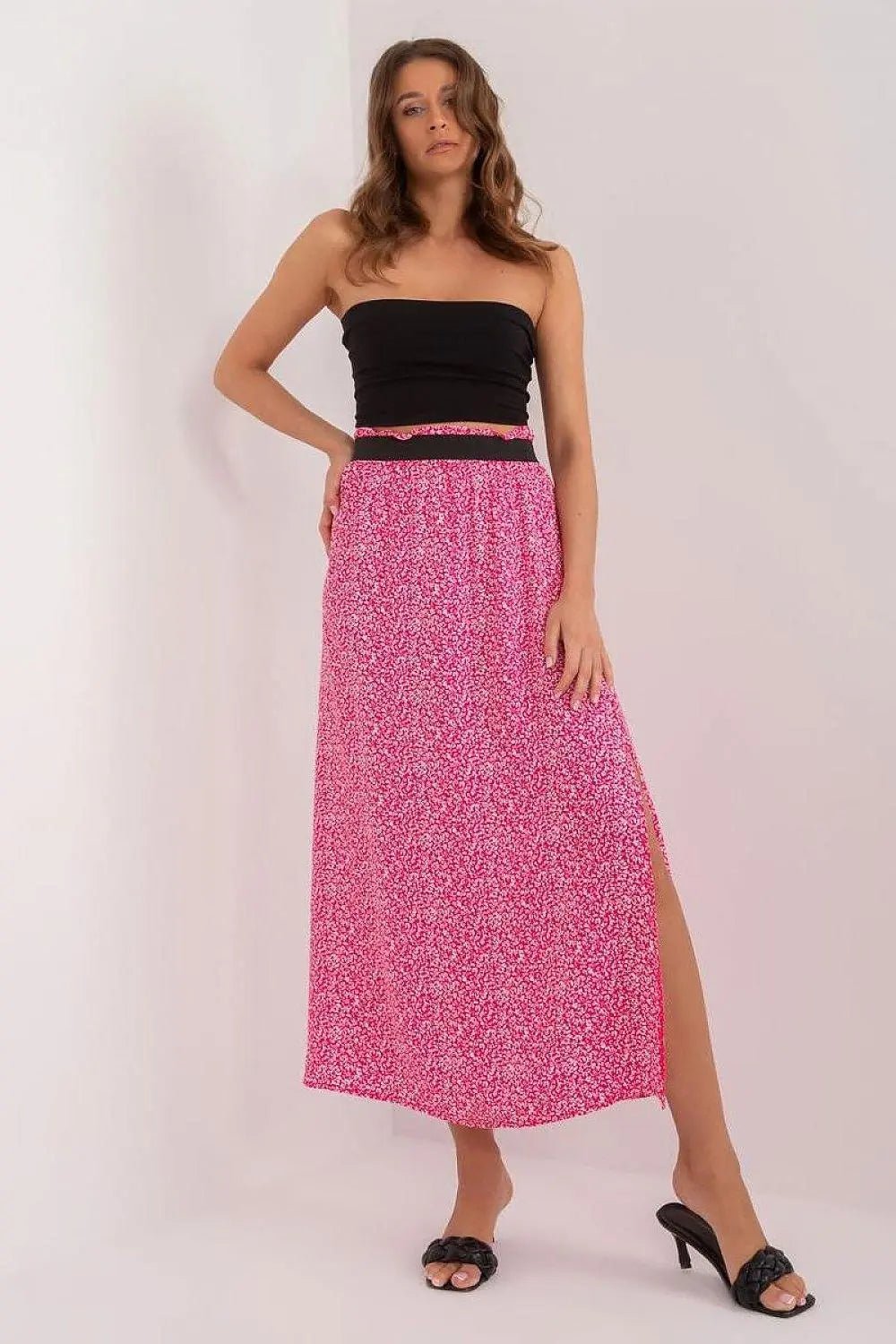 Sublevel stylish long skirt