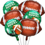 Sumind 26-inch & 18-inch Football Balloons Set – 6-Piece Party Decorations for Game Day, Tailgate & Sports Events
