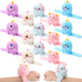 Sumind 15 Pcs Monster Slap Bracelets – Plush Monster Party Favors for Kids