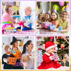 Sumind 15 Pcs Monster Slap Bracelets – Plush Monster Party Favors for Kids