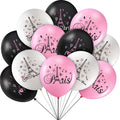 Sumind 36 Pieces Paris Balloons 12 Inch – Day in Paris Eiffel Tower Latex Party Decor