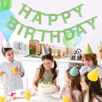 SUNBEAUTY 146 Pcs Sage Green DIY Banner Letters — Customizable Kit for Parties