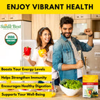 Sunlit 50/50 Organic Chlorella Spirulina Tablets | Immune Support, Gut Health & Energy