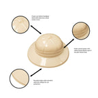Super Z Outlet Safari Party Hats – Plastic Jungle Explorer Pith Hats (12)