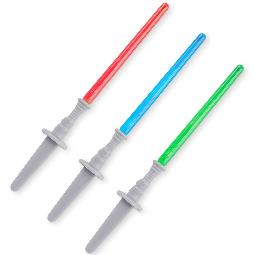 Super Z Outlet Light Sabre Cupcake Toppers – 12 Pack, 4 Inch Tall