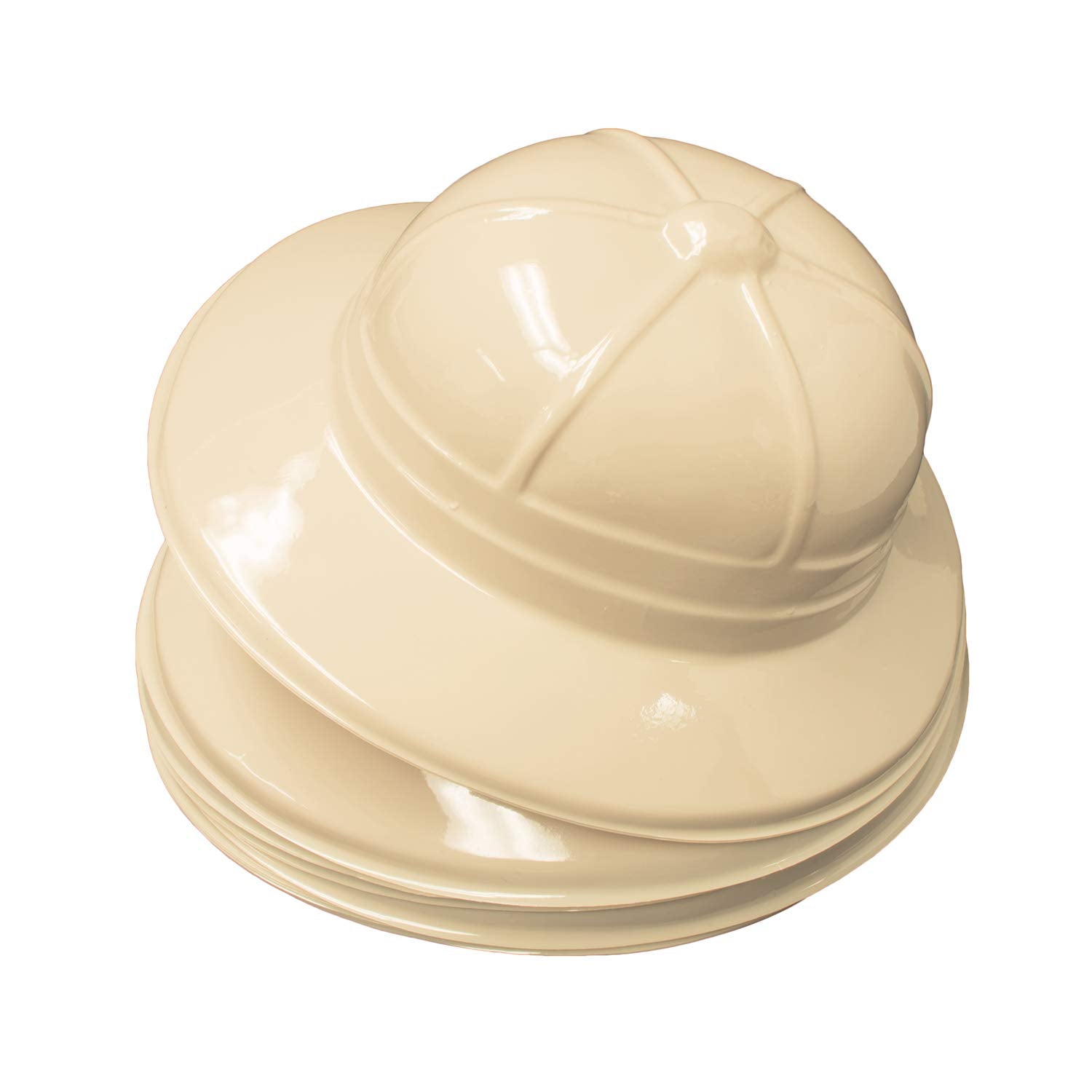 Super Z Outlet Safari Party Hats – Plastic Jungle Explorer Pith Hats (12)