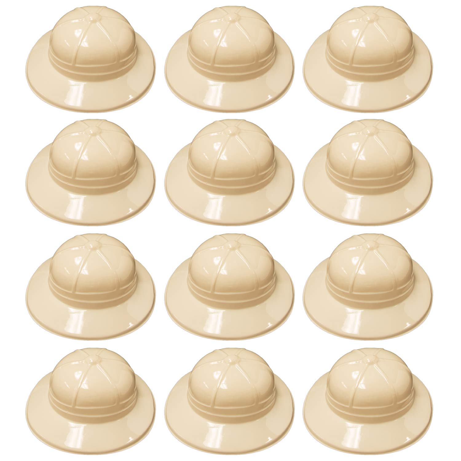 Super Z Outlet Safari Party Hats – Jungle Explorer Pith Hat Pack (24-pack)