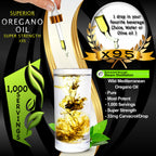 Superior Fulvic Humic X935 Organic Oregano Oil Drops – 1,000 Servings, 12-Month Supply