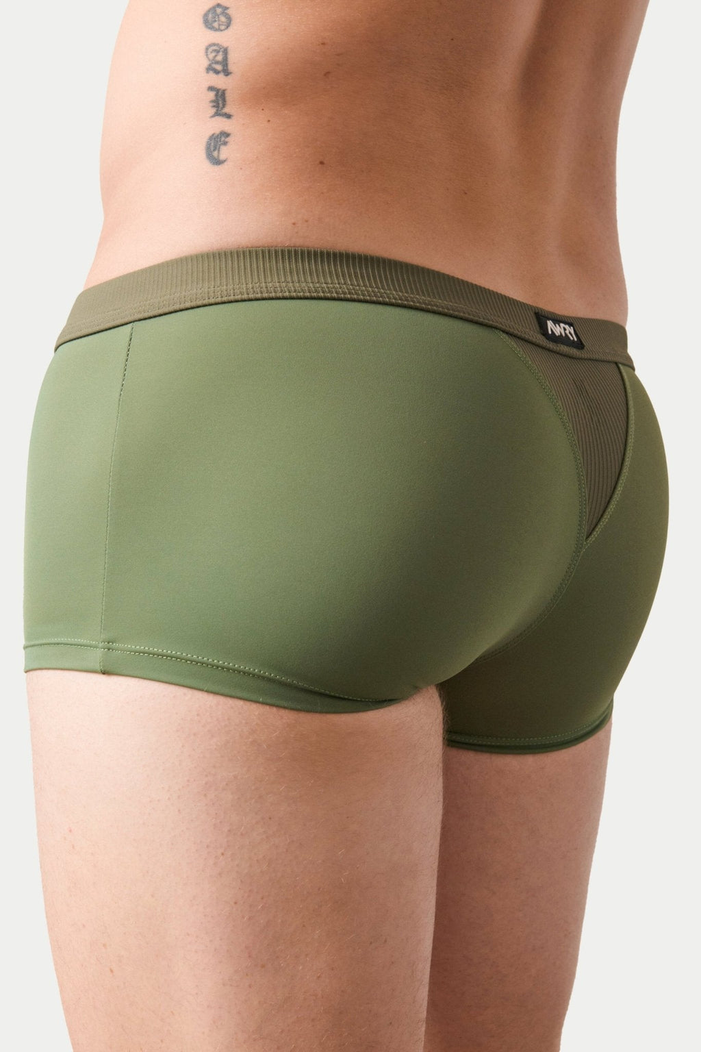 SURGE Swim Thong Trunks - Army Green
