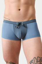 SURGE Swim Thong Trunks - Steel Blue