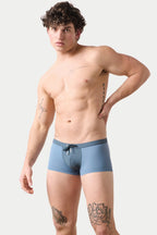 SURGE Swim Thong Trunks - Steel Blue
