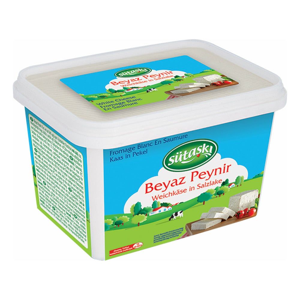 Sutas White Cheese Beyaz Peynir in Brine Tub Pack 700g