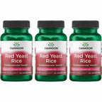Swanson Organic Red Yeast Rice 600 mg – 60 Veg Caps (3 Pack)