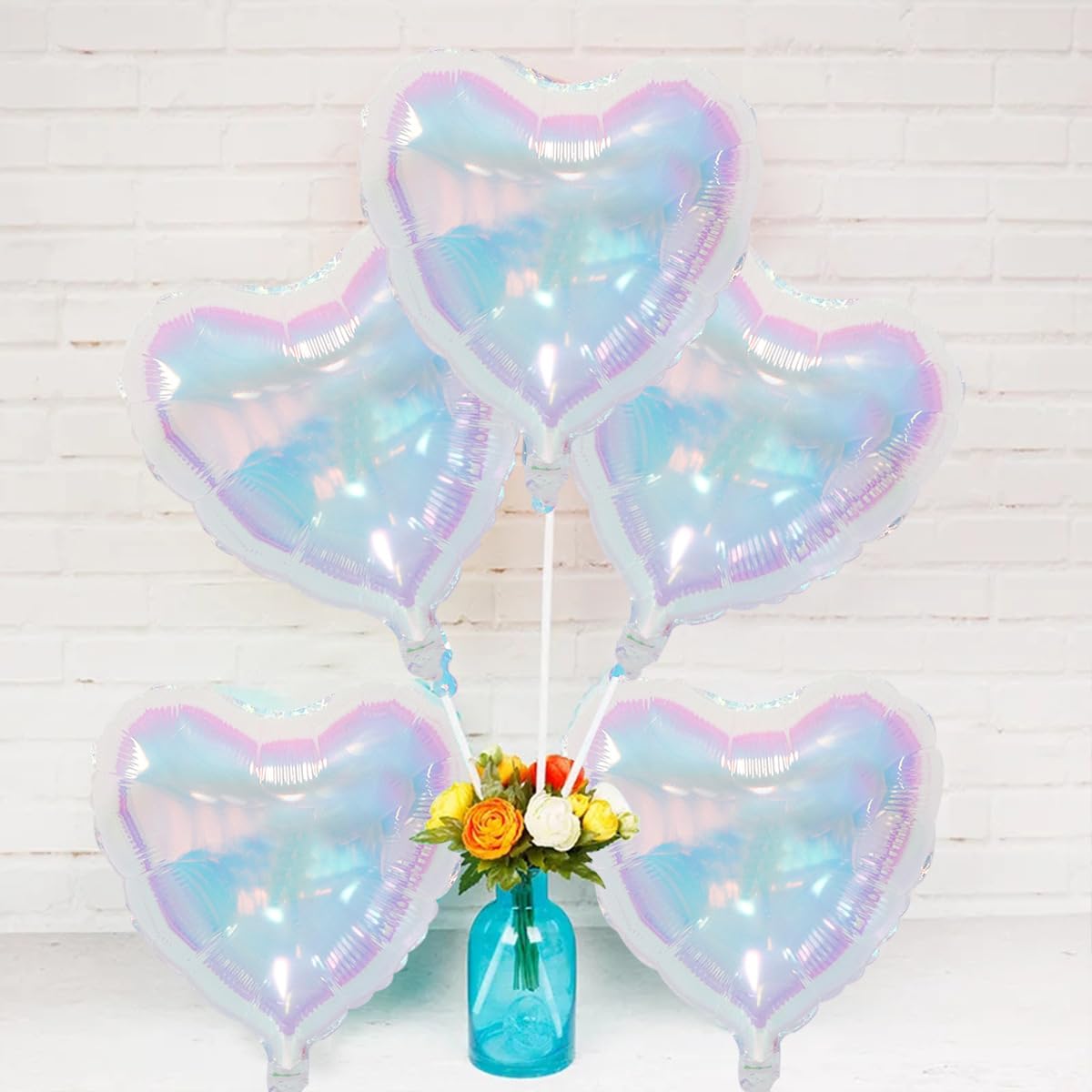 SYNUO Music Note & Guitar Foil Balloons – 30in Pink Party Decor