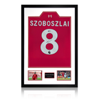 Dominik Szoboszlai Signed Liverpool 25/26 Shirt Premium Frame (ACG Cert)