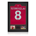 Dominik Szoboszlai Signed Liverpool 25/26 Shirt Premium Frame (ACG Cert)
